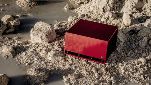 Scenic picture of the SuperK FIANIUM fiber laser in gravel pit